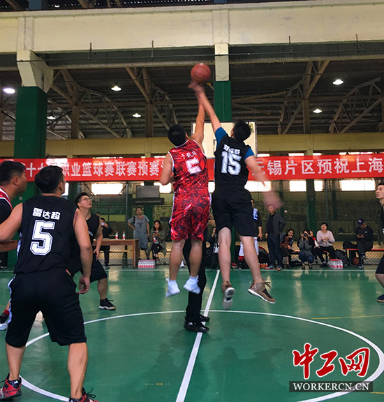 中建二局上海分公司第十七届职工篮球赛火热开