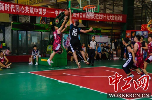 中建二局上海分公司第十七届职工篮球赛火热开